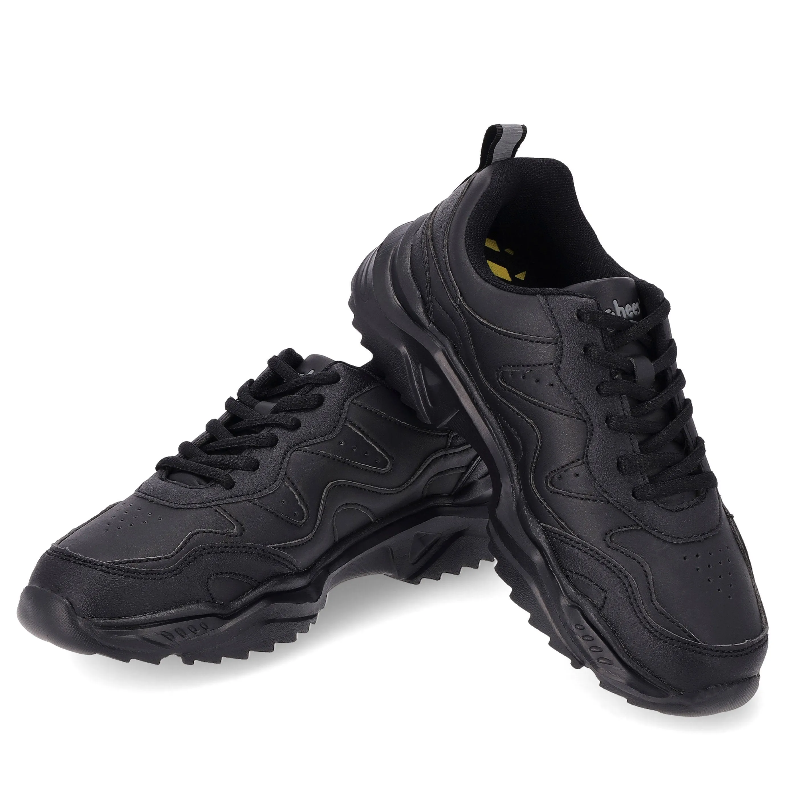 Toughees Thato Laceup Takkie - Black