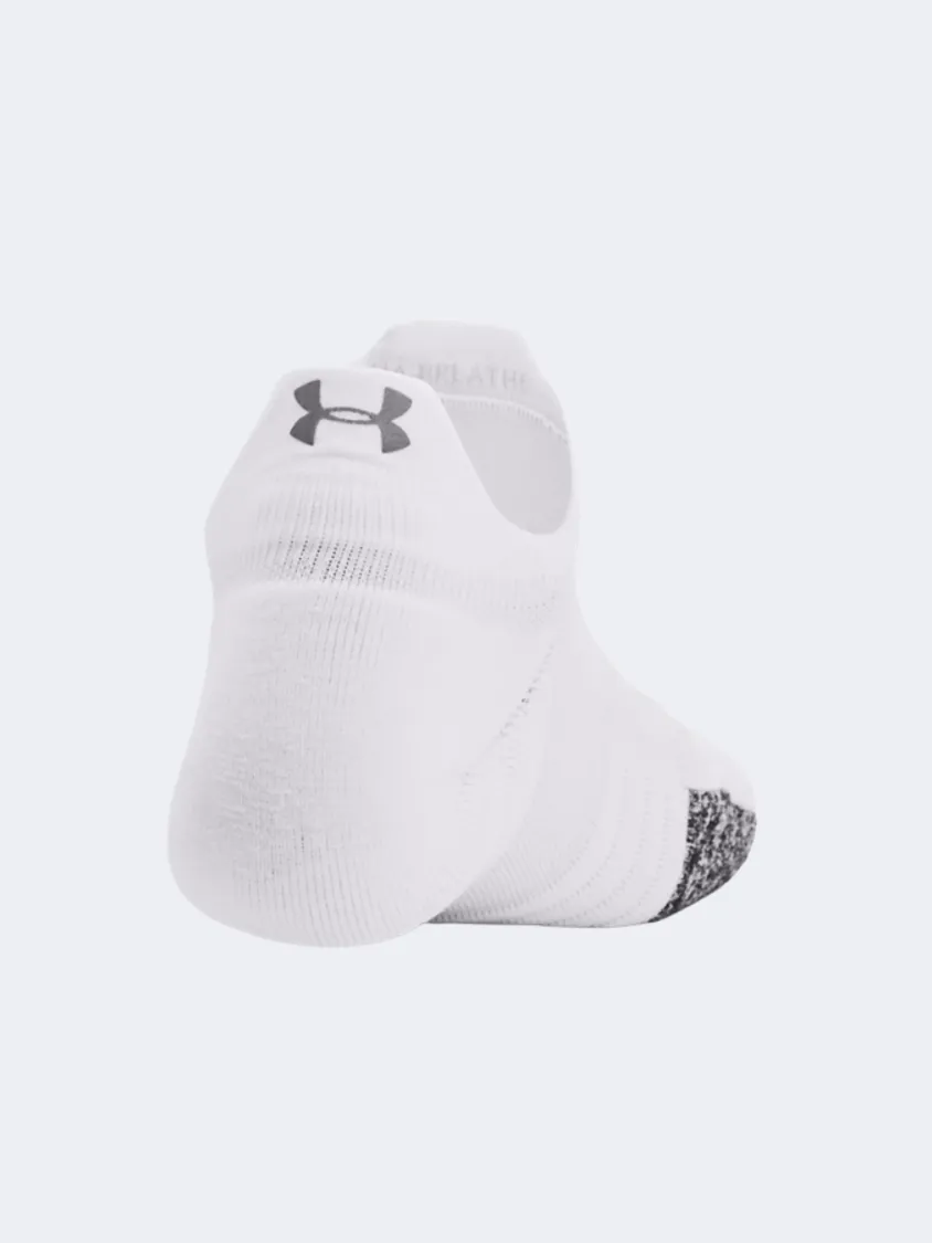 Under Armour Breathe 2-Pack Unisex Training Sock White