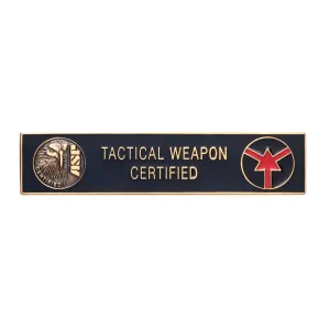 Uniform Bars (Tactical Weapon Certified)