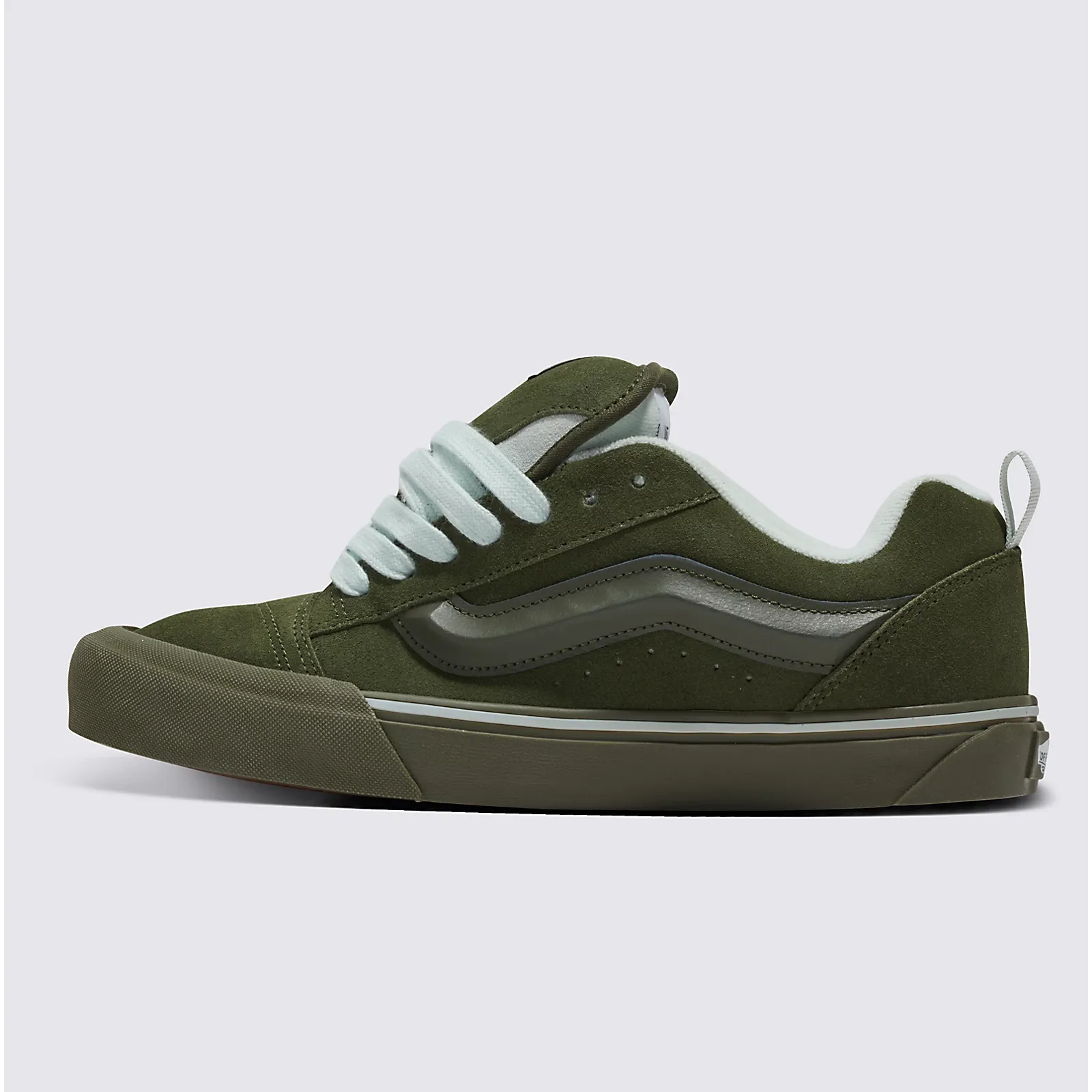 Vans Men's Knu Skool Utility Mono Shoes - Olive