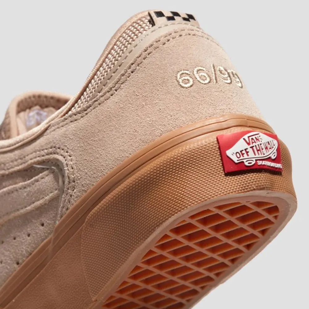 Vans Skate Rowley Trainers - Tan/Gum