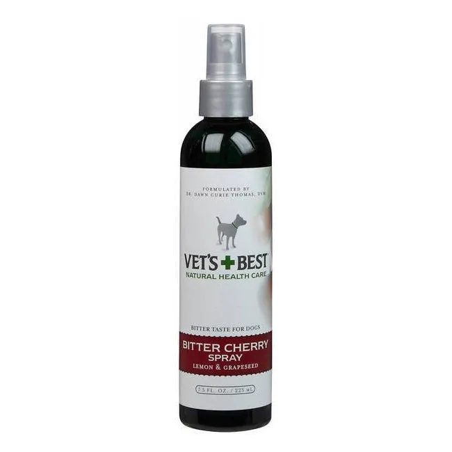 Vet's Best Bitter Cherry Spray for Dogs 7.5oz