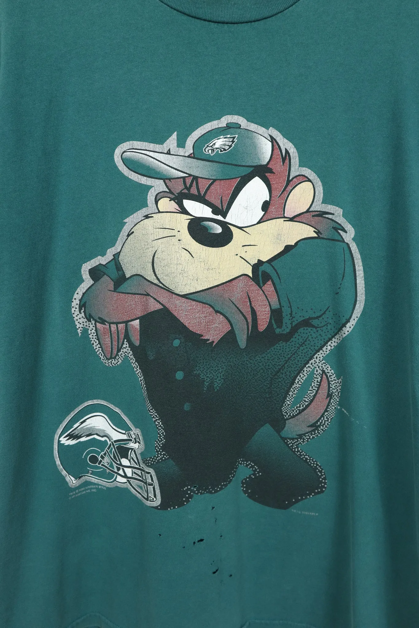 Vintage 1999 Taz Philadelphia Eagles Tee