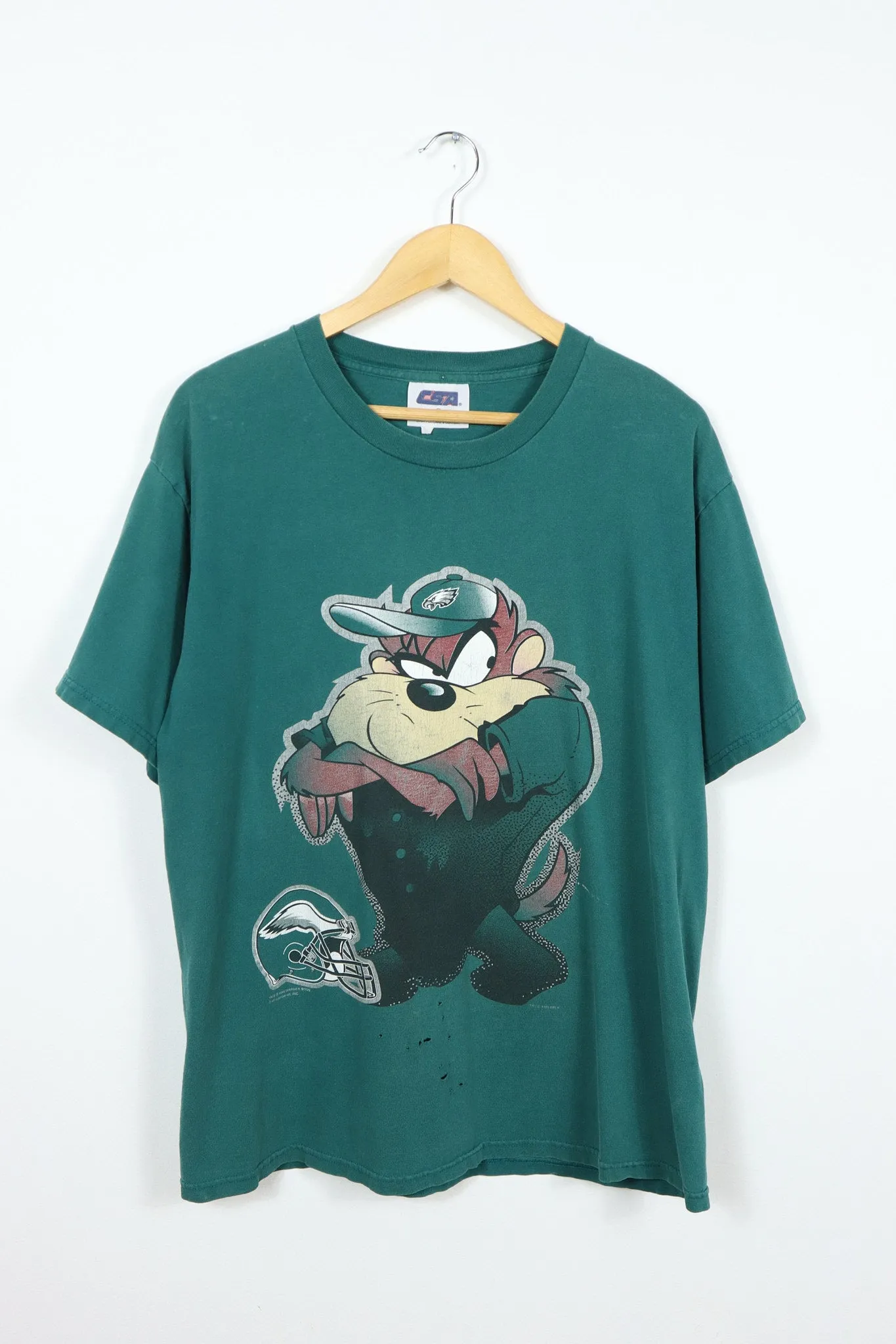 Vintage 1999 Taz Philadelphia Eagles Tee