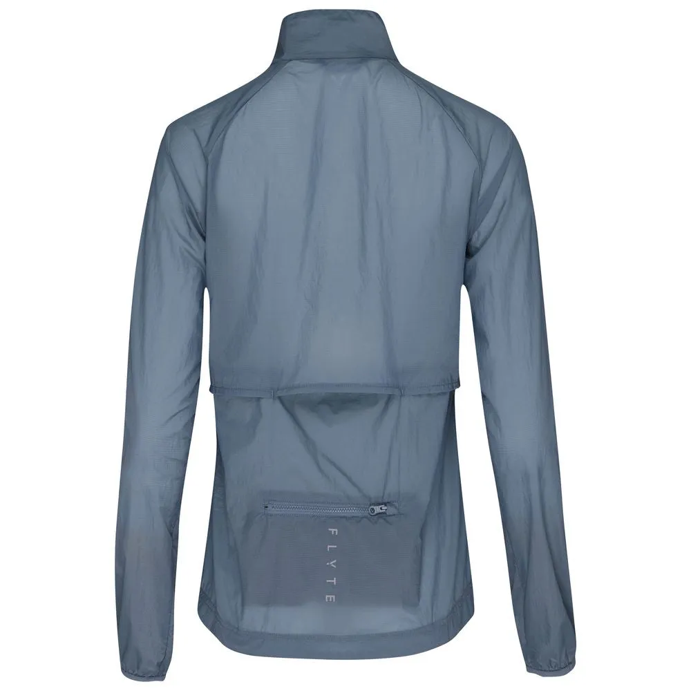 Womens Boreas Packable Jacket (Dusk Blue)