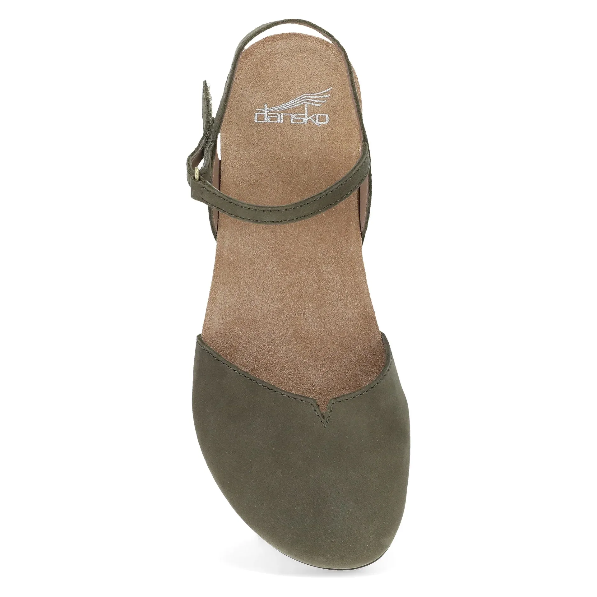 Women's Dansko Rowan Mary Jane Color: Ivy Milled Nubuck