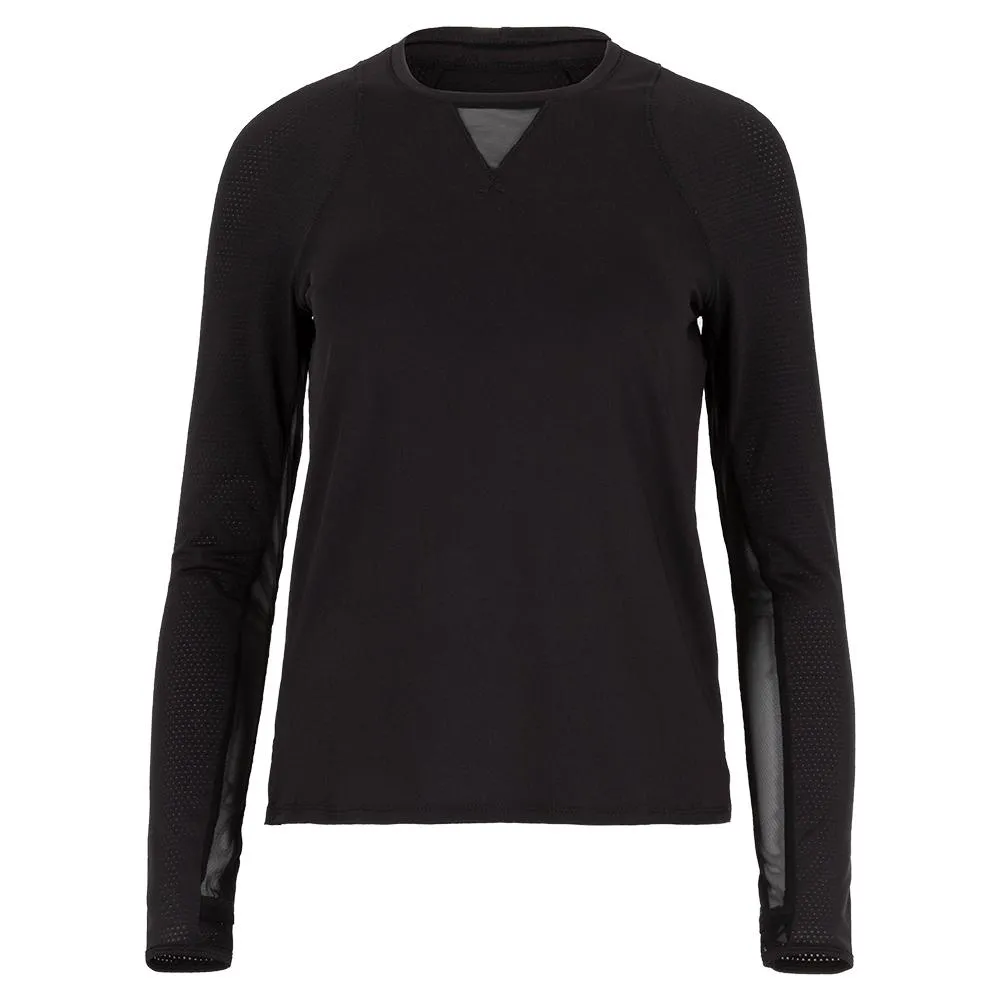 Women's High-Low Long Sleeve Tennis Top