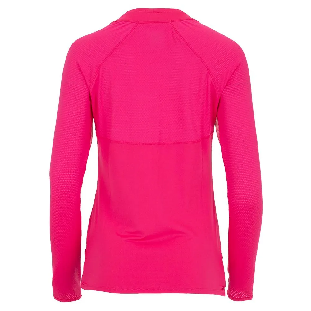 Women's High-Low Long Sleeve Tennis Top