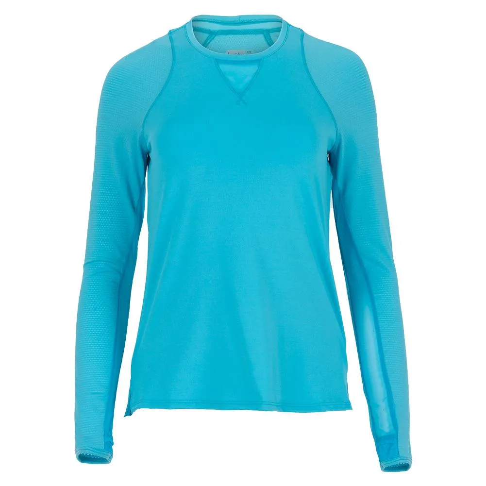 Women's High-Low Long Sleeve Tennis Top