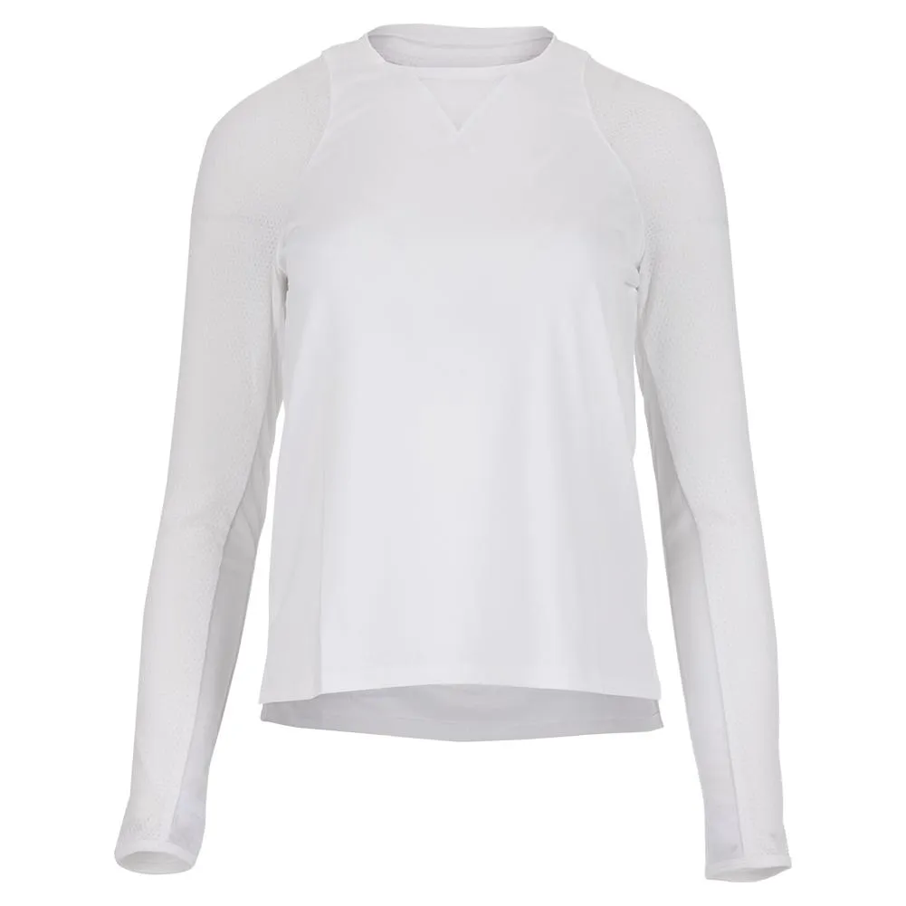 Women's High-Low Long Sleeve Tennis Top