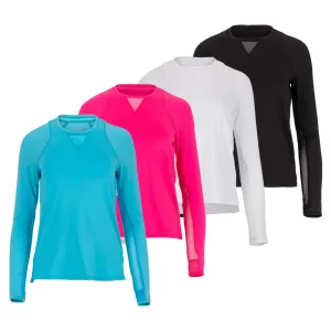 Women's High-Low Long Sleeve Tennis Top