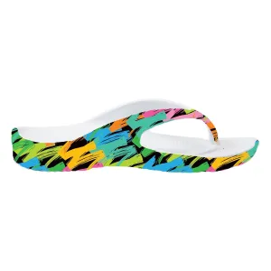 Women's Loudmouth Flip Flops - Broadstrokes