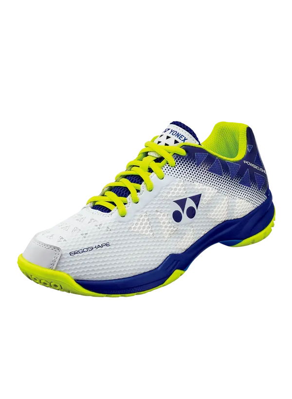 Yonex Power Cushion 50 Unisex Badminton Shoes (White/Blue)